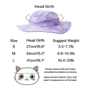 Pet hat with Ear Holes Sunscreen Baseball Cap Suitable for Small and Medium-Sized Dogs Outdoor Climbing hat in Summer Pet Products (Small, Yellow)