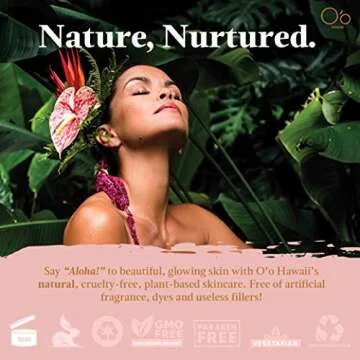 O'o Hawaii 5.2 Oz Birdseed Facial Scrub with Sapphire Crystals - Provide Detoxifying, Hydrating and Exfoliating for All SKIN TYPES