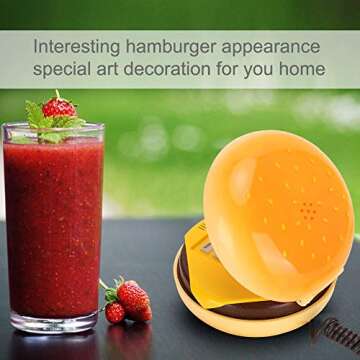 Cute Hamburger Landline Phone for Home & Office