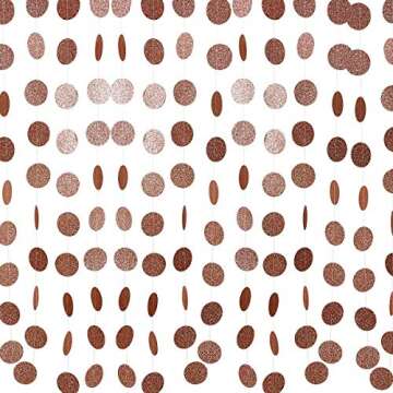 Rose Gold Glitter Bride to Be Banner for Wedding Events