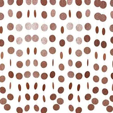 Rose Gold Glitter Bride to Be Banner for Wedding Events