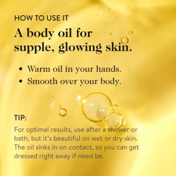 goop Beauty Afterglow Body Oil for Dry Skin - 4 fl oz