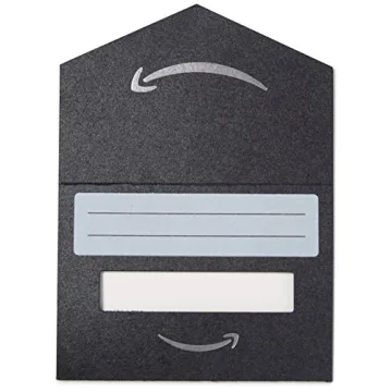 Amazon.com Gift Card for Any Amount in a Mini Envelope (Black)