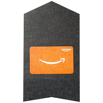 Amazon.com Gift Card for Any Amount in a Mini Envelope (Black)