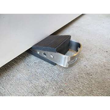 Stylish Low-Profile Door Stop for Home and Office