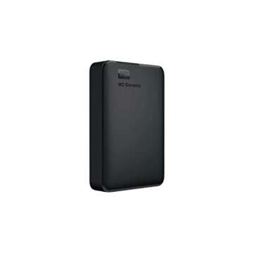 WD 3TB Elements Portable External Hard Drive, USB 3.0, Compatible with PC, Mac, PS4 & Xbox - WDBU6Y0030BBK-WESN