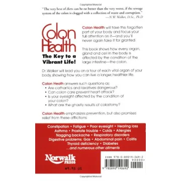 Dr. Norman W. Walker's Colon Health Guide for Wellness