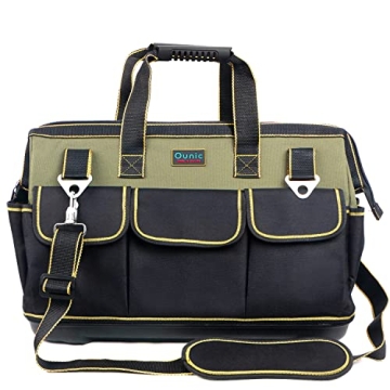 Ounic 20 Inch Heavy Duty Tool Bag - Waterproof & Versatile Organizer