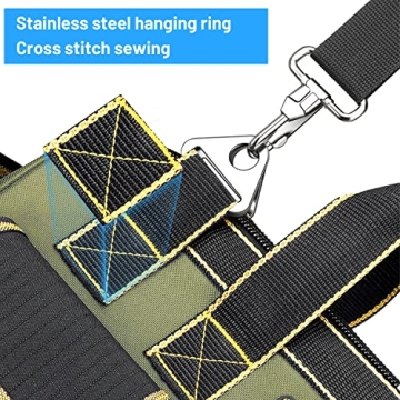 Ounic 20 Inch Waterproof Tool Bag for Tool Organization