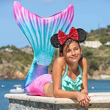 Eisyaa Sequin Mouse Ears Headband for Disney Lovers