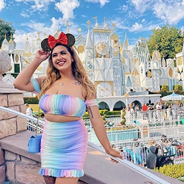 Eisyaa Sequin Mouse Ears Headband for Disney Lovers