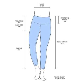 90 Degree By Reflex Power Flex Yoga Pants - High Waist Squat Proof Ankle Leggings with Pockets for Women - Rouge Blush - Large