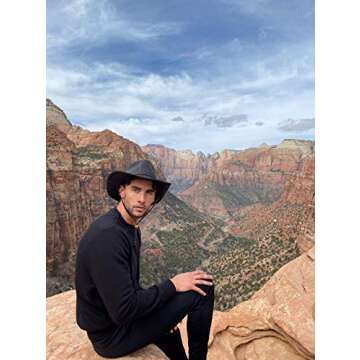 Dorfman Pacific Men's Band Binding Hat,Brown,X-Large