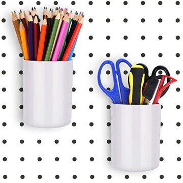 Pegboard 3 Inch Hanging Cup Hooks for Organizing Tools