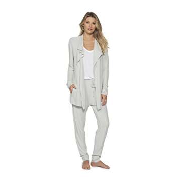 Barefoot Dreams CozyChic Lite Coastal Cardi, Sea Salt, Medium
