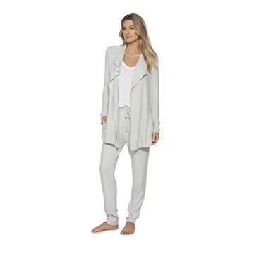 Barefoot Dreams CozyChic Lite Coastal Cardi, Sea Salt, Medium