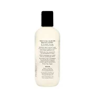 SEEN Body Wash, Fragrance Free - Non-Comedogenic & Non-Irritating Body Wash- Dermatologist-Developed...