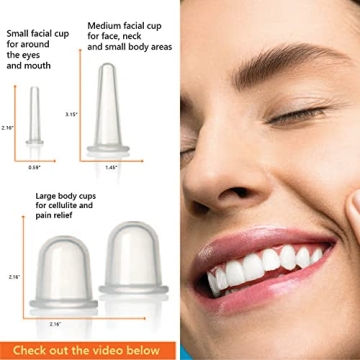 Facial Cupping Set for Skincare and Massage Therapy