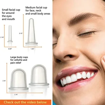 Facial Cupping Set for Skincare and Massage Therapy