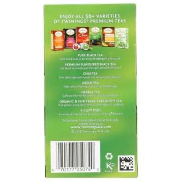 Twinings Jasmine Scented Green Tea, Perfect Blend 20 ct