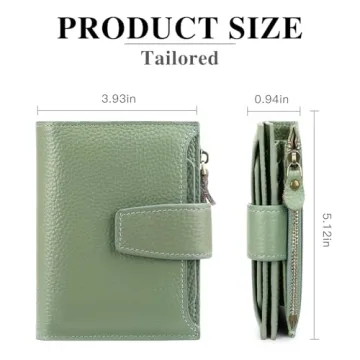 FALAN MULE Women's RFID Small Leather Wallet