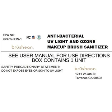 Brushean Makeup Brush Sanitizer for Effortless Hygiene