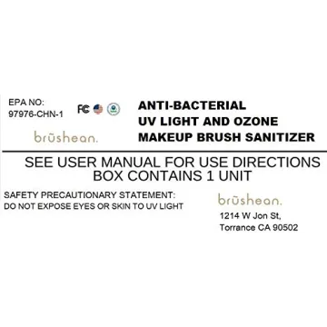 Brushean Makeup Brush Sanitizer for Effortless Hygiene