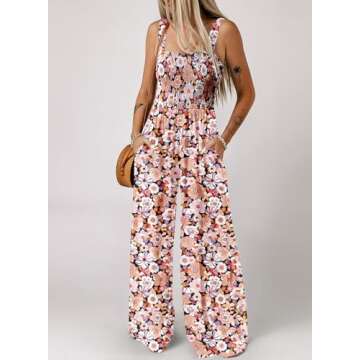 Dokotoo Women's Casual Loose Overalls - Stylish and Comfortable Jumpsuit with Pockets