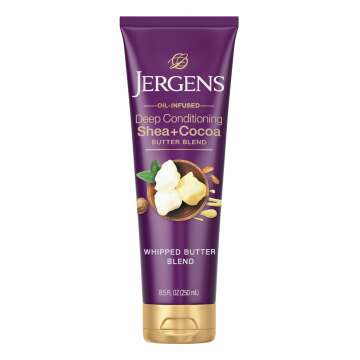Jergens Shea Cocoa Butter Body Lotion for Dry Skin