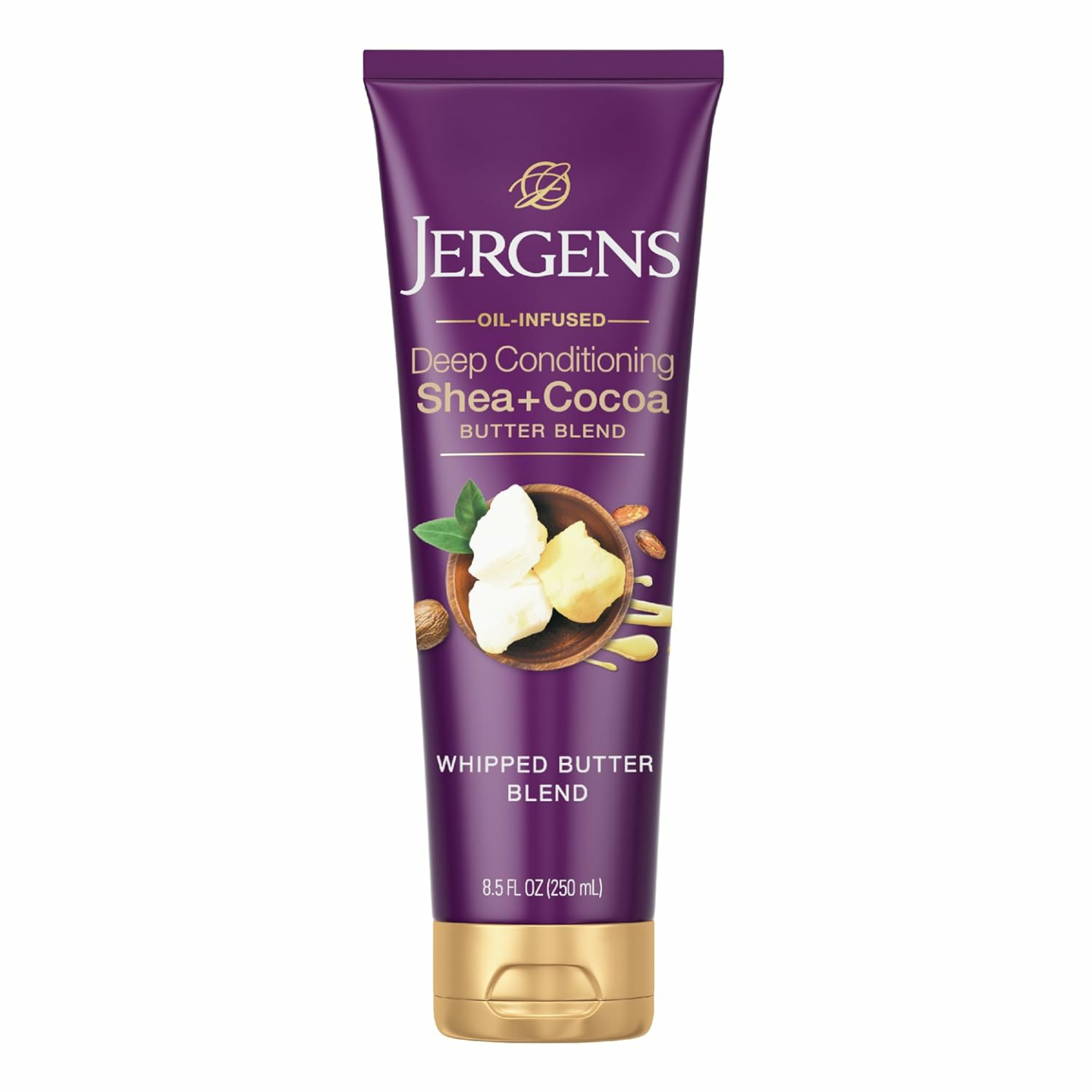 Jergens Shea Cocoa Butter Body Lotion for Dry Skin