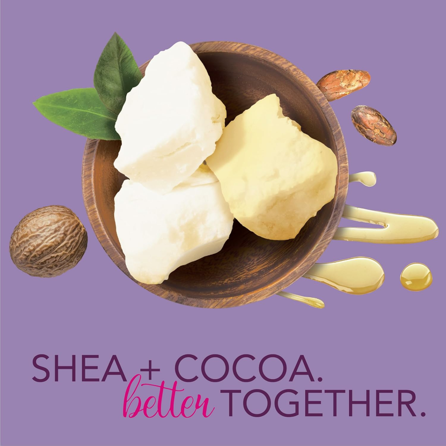 Jergens Shea Cocoa Butter Body Lotion for Dry Skin