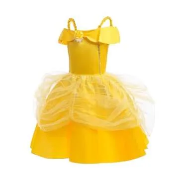 Dressy Daisy Gold Princess Costume for Girls 3T-4T