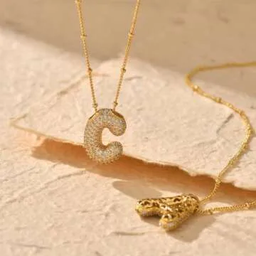 LUCA SMITH Personalized Initial Necklaces for Women