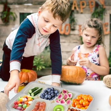 Snackle Box Container for Charcuterie and Snacks
