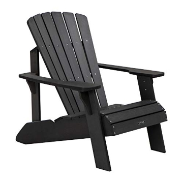 Lifetime Faux Wood Adirondack Chair for Perfect Outdoor Comfort