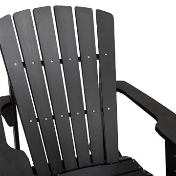 Lifetime Faux Wood Adirondack Chair for Perfect Outdoor Comfort