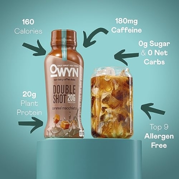 OWYN Caramel Macchiato Keto Protein Coffee Shake