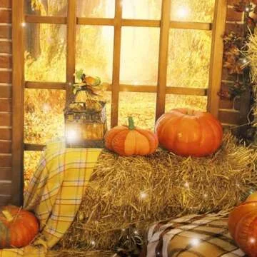 HVEST Fall Tapestry for Autumn Decor - Rustic Design