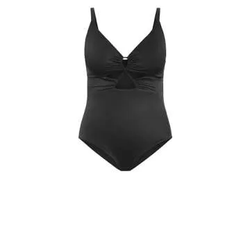 City Chic Women's Palma 1 Piece, Black