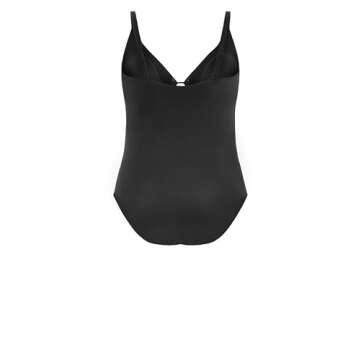 City Chic Women's Palma 1 Piece, Black