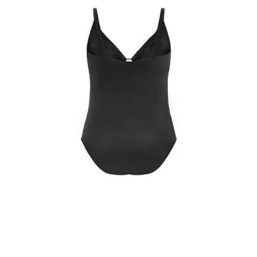 City Chic Women's Palma 1 Piece, Black