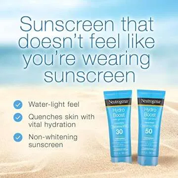 Hydro Boost Water Gel Lotion SPF 30 – Hydrate & Protect