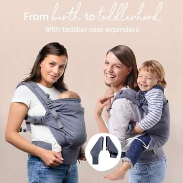 Boba X Baby Carrier - Adjustable Ergonomic Baby Carrier