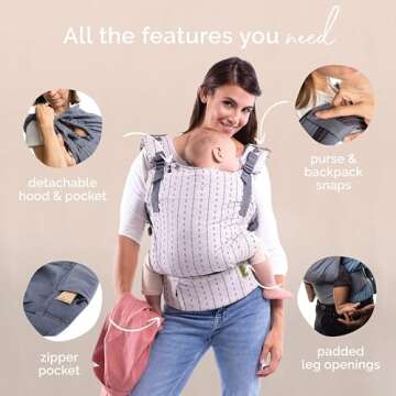 Boba X Baby Carrier - Adjustable Ergonomic Baby Carrier