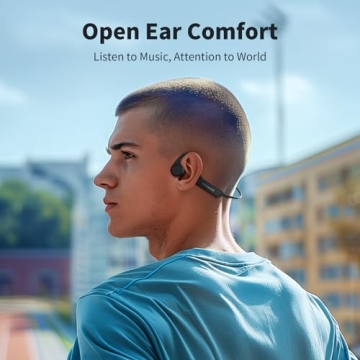 PSIER Wireless Bone Conduction Headphones for Sports