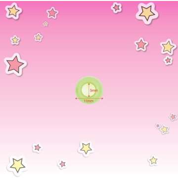 120 Pcs Beads Jewelry Making Kit DIY Hair Braiding Bracelet Ornaments Crafts Large Round Pearl Color Pony +2 Beaders Included (Clear)