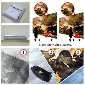 PHMOJEN 10x8ft Wedding Backdrop,Wisteria Rose Flowers Fairytale Birthday Photo Backdrop Wedding Anniversary Party Engagement Ceremony Reception Decorations Vinyl Photo Booth Backdrop BJXTPH12