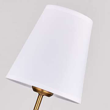 PASSICA DECOR Wall Sconce Set of Two Elegant Plug-in Lighting