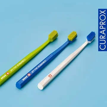 Curaprox 5460 Ultrasoft Toothbrush 3 Pack for Gentle Cleaning