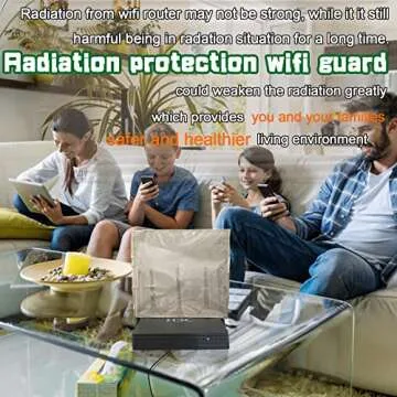 WiFi Cover EMF Radiation Shield - Adjustable Protection